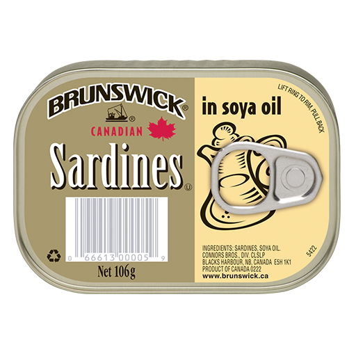 Brunswick Sardines Yellow