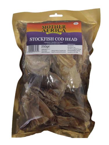 Stockfish Cod Heads 250g